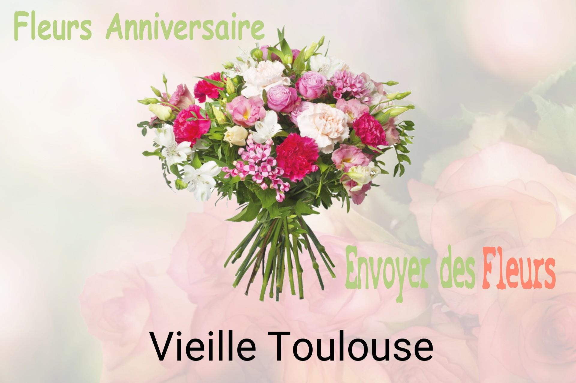 Bouquet de fleurs d’anniversaire livré à Vieille-Toulouse